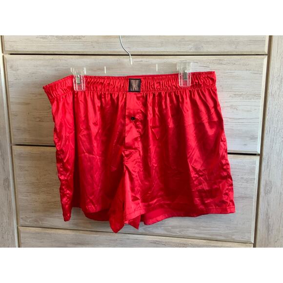 Savage X Fenty Red Satin Devil Costume Shorts - XL - NWOT - Picture 1 of 4